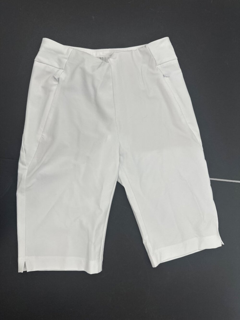 Tail White Label Womens Size 2 Golf Shorts White Stretch Spandex Activewear